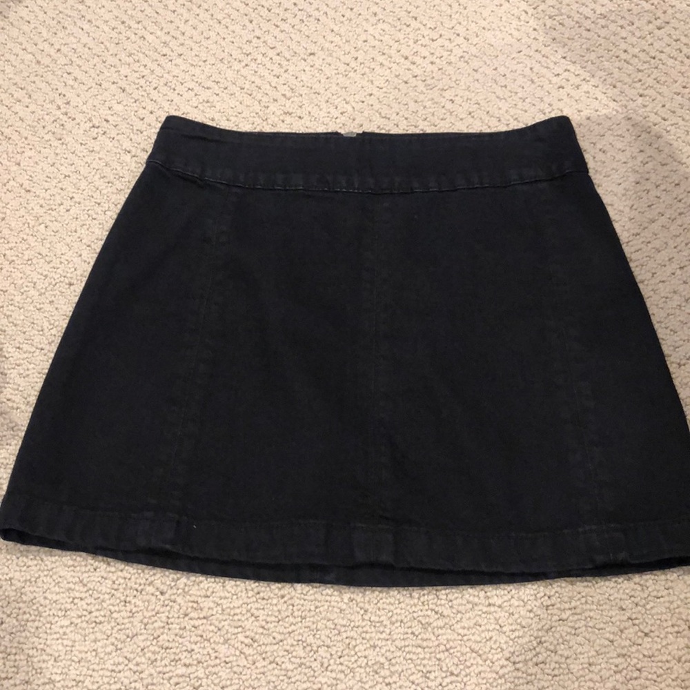 Free People Denim skirt